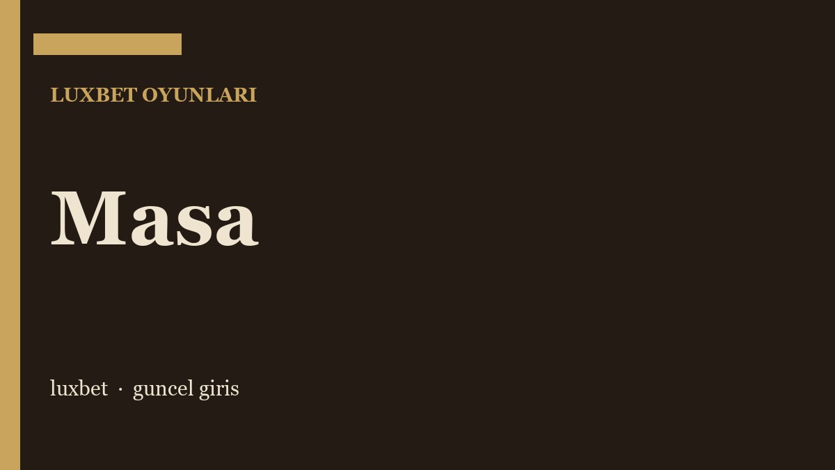 Luxbet oyunları masa kapak görseli